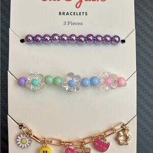 Cat & Jack Purple and Pink Jewelry Set